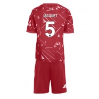 Liverpool Jeremy Jacquet #5 Koti Peliasu Lasten 2026-27 Lyhythihainen (+ Lyhyet housut)